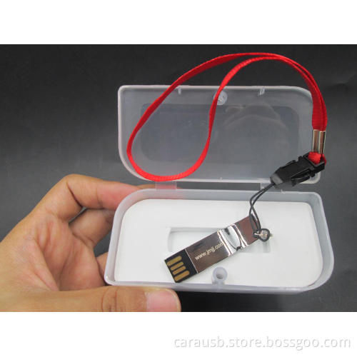 CaraUSB Slim mini curved stream line usb drives upscale compact ultra-thin waterproof stainless steel flash disk sculpture logo